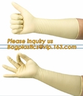 guantes médicos baratos del látex, guantes pulverizados disponibles médicos del examen del látex de los nuevos productos, trabajo disponible del examen