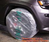 Bolso resistente del almacenamiento de neumático del enmascarado de la rueda, bolso disponible del neumático en almacenamiento de neumático del rollo