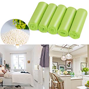 Bolsos de basura biodegradables