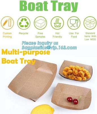 Take out Food Packing food containers Biodegradable Lunch Box Disposable Kraft Paper Box,brown kraft paper food box / Wh