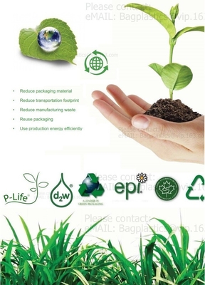Bolsos de envío amistosos de Eco del correo abonable con las fuentes de empaquetado amistosas de los sobres de Eco que envían bolsos