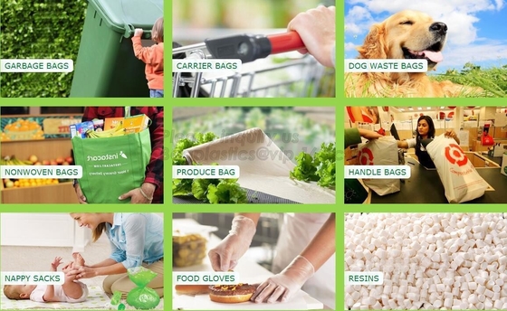 Mensajero de envío postal Bags del Uno mismo-sello de la prenda impermeable del bolso de maíz del almidón del correo del bolso del sobre biodegradable abonable de Eco