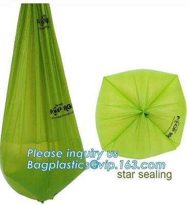 Bolso grande abonable de la cremallera del GALÓN, bolsos biodegradables de la fuerza adicional que se puede volver a sellar, hechos de los materiales vegetal