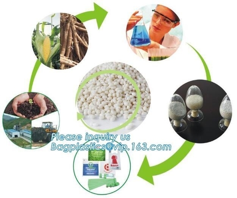 Bolso grande abonable de la cremallera del GALÓN, bolsos biodegradables de la fuerza adicional que se puede volver a sellar, hechos de los materiales vegetal