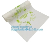 Sello de vacío biodegradable de Liner Eco Friendly del carrito de los residuos orgánicos de las bolsas de plástico