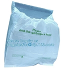 100% bolsos plásticos biodegradables completamente abonablees comestible de Ziplockk hechos del almidón de maíz orgánico
