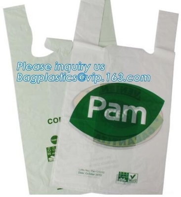 Bolsos grabados en relieve de Liner Compostable Garbage del carrito de los residuos orgánicos, las bolsas de plástico biodegradables de la categoría alimenticia del estiércol vegetal