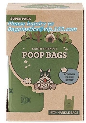Productos lindos del perro del estiércol vegetal del impulso de los bolsos del colector biodegradable del Amazonas