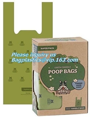 Productos lindos del perro del estiércol vegetal del impulso de los bolsos del colector biodegradable del Amazonas