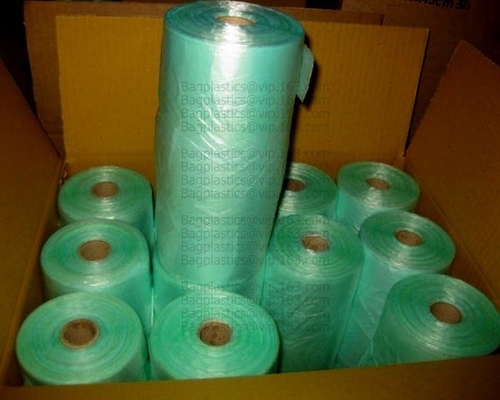 Ropas de empaquetado de envío del almidón del plástico abonable biodegradable verde del anuncio publicitario que envían bolsos del paquete de la ropa