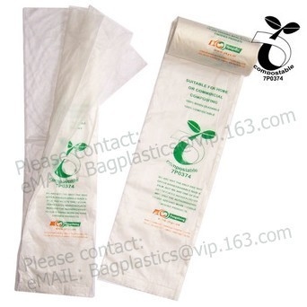 Ropas de empaquetado de envío del almidón del plástico abonable biodegradable verde del anuncio publicitario que envían bolsos del paquete de la ropa