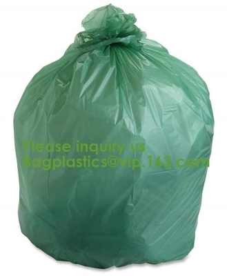 el bolso biodegradable y abonable del galón de la cocina de basura, empaquetado biodegradable amistoso de Eco empaqueta el 100% Plasti abonable