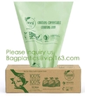 Bolso de basura auto-adhesivo plástico material de encargo del sello del logotipo OPP de los bolsos polivinílicos claros reciclables abonablees Bagease Bagplasti