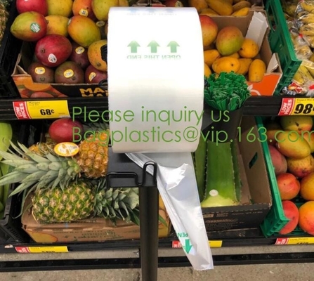 El estiércol vegetal biodegradable del OEM empaqueta el mercado de la tienda del paquete de la fruta de la producción de la comida