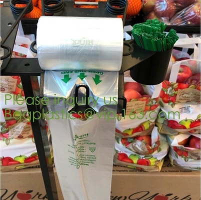 El estiércol vegetal biodegradable del OEM empaqueta el mercado de la tienda del paquete de la fruta de la producción de la comida