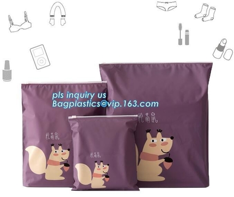 Bolsos plásticos herméticos polivinílicos claros para empaquetar, bolso de la cerradura de la cremallera del resbalador, bolso plástico de la cremallera del resbalador de la cremallera del top del resbalador