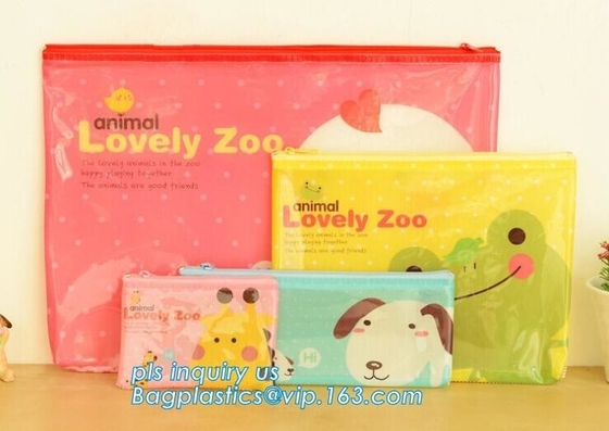 el bolso del lápiz de la lona zippered el regalo de la dirección de la escuela del estudiante de la bolsa del almacenamiento de los efectos de escritorio, harpillera Pen Pencil Makeup Case Canvas