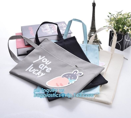 cremallera del tenedor de la bolsa del sistema de los efectos de escritorio del lápiz con el fil del documento de las carteras de la cremallera del resbalador de la fuente del resbalador, de los efectos de escritorio de la oficina y de la escuela