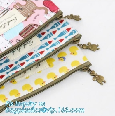 Bolso claro del PVC Zip lockkk del vinilo de la bolsa del PVC de la cremallera del resbalador, bolso del resbalador para el bolso de empaquetado del vinilo de la cremallera del resbalador de la ropa interior para el coágulo