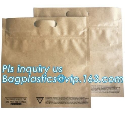 La humedad anti de la bolsa de plástico del cigarrillo de la prueba del niño laminó el papel de aluminio Mylar, niño plástico del tabaco que la cremallera de la prueba empaqueta M