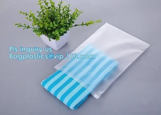 Bolso del resbalador de la cremallera del PVC para el ultramarinos que viaja que empaqueta, bolsos de los documentos del pvc de la cremallera del resbalador que embalan, prenda impermeable Cosme de las mujeres