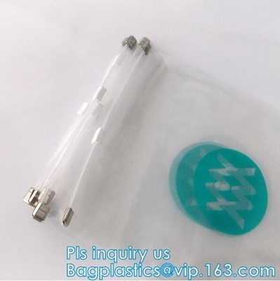 el cosmético transparente que embala, PVC del bolso del pvc del vinilo del paquete del vinilo de la cerradura de la cremallera empaqueta para la medicina de los cosméticos muchas aplicaciones, vinilo del pvc