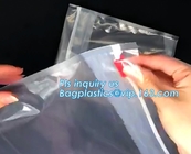la cremallera/la bolsa de poliéster de Ziplockk con el top coloreado del resbalador, almacenamiento plástico del bolso del resbalador del cuarto de galón empaqueta bolsos impresos de encargo de la cremallera del resbalador