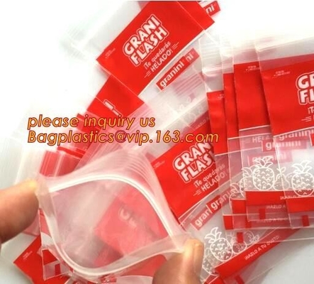 bolsos médicos de la cremallera de la farmacia de la píldora plástica, bolso médico de la cremallera de la bolsa plástica farmacéutica de la píldora, espécimen médico Zip lockkk