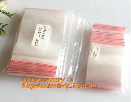 Bolsos plásticos de la cerradura de la cremallera de Apple Mini Zip lockkk Baggies /Small, Baggies para la joyería que empaqueta, mini baggie de la manzana, Herb Jewel Pac