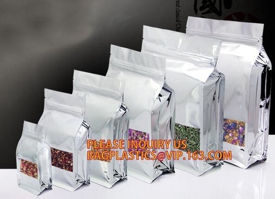 Las bolsas del alimento para animales de Doypack empaquetan bolsos de empaquetado del café de la cerradura de la cremallera con la válvula, la bolsa de plástico grande del papel de aluminio de la cerradura de la cremallera de la cremallera