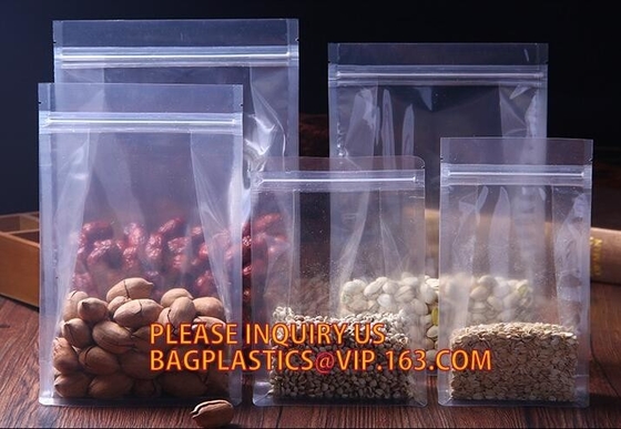 bolso cristalino de los pp Zip lockkk, cremallera de la cremallera del polipropileno/bolsos plásticos de los electrodomésticos/de la medicina/de la comida/de ropa de los bolsos de la cremallera/Zip lockkk/Zip lockkk