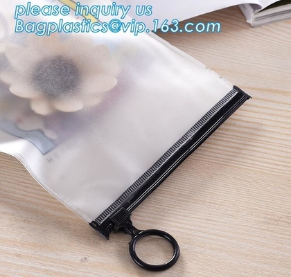 la bolsa cosmética geométrica chispeante de la PU de los nuevos romboides del diseño compone el bolso con la cremallera portátil, bolsa cosmética del pvc del brillo
