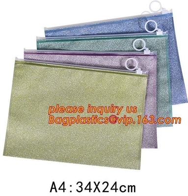 Bolso de pintura de la bolsa de los efectos de escritorio de la caja de lápiz, organizador Bag Pen Bag School Office Sup del almacenamiento de los efectos de escritorio de la caja de lápiz del brillo