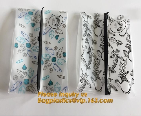 Paquete del verde de Eco, envase del bolso del packaigng del eoc, bolso mojado de encargo del tejido de EVA, bolso del envase del tejido, pañal de empaquetado pac del tejido