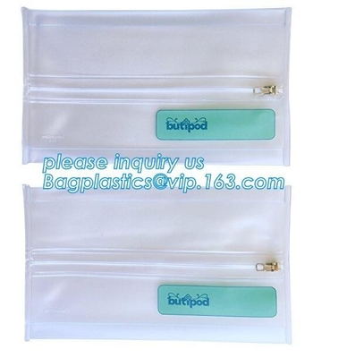 Paquete del verde de Eco, envase del bolso del packaigng del eoc, bolso mojado de encargo del tejido de EVA, bolso del envase del tejido, pañal de empaquetado pac del tejido