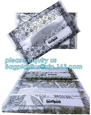 Bolso biodegradable de BUTIPOD, bolso mojado del tejido del viaje de Zip lockkk del trapo portátil del bebé, caja que empaqueta, empaquetado del dispensador del tejido