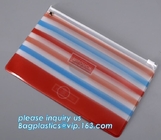 El bolso cosmético claro de la bolsa del PVC de la moda de encargo biodegradable con el líquido brilla packai barato del bagease de la bolsa del maquillaje del brillo