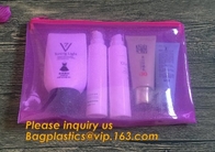 Bolso cosmético del PVC de EVA de la aprobación para el paquete del bagease de Toiletry Bag del organizador del viaje del maquillaje de la línea aérea de la prenda impermeable de la cremallera de las mujeres