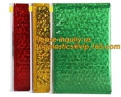 El bolso de burbuja de empaquetado colorido metálico caliente de la cremallera de Bagease para el empaquetado cosmético, bolsos de burbuja de Ziplockk se hace de PET/CP