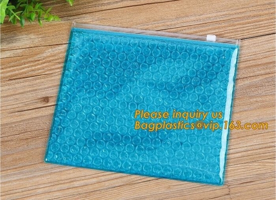 Los mini pequeños bolsos de Zip lockkk de las bolsas con los anuncios publicitarios de la burbuja de la cremallera de las bolsas de plástico de la cremallera del resbalador con la película del laser/crean bagease para requisitos particulares