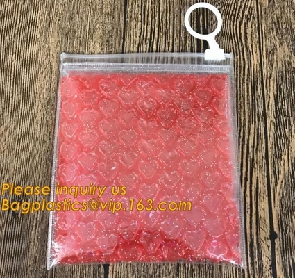el bolso de burbuja claro del resbalador de la cerradura de la cremallera del plástico de burbujas, XPE hace espuma el aislamiento EPE de la hoja hace espuma hoja tejida Insualtion Insulati del paño de la hoja