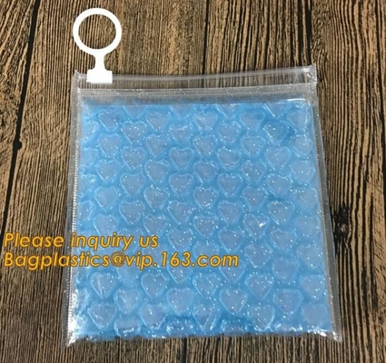 el bolso de burbuja claro del resbalador de la cerradura de la cremallera del plástico de burbujas, XPE hace espuma el aislamiento EPE de la hoja hace espuma hoja tejida Insualtion Insulati del paño de la hoja