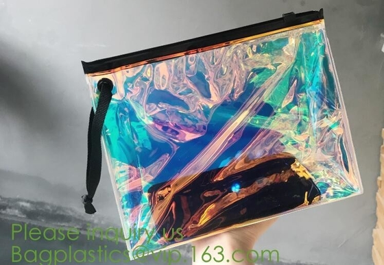 Bolso cosmético colorido del regalo del maquillaje del diseño de encargo de la promoción, bagease práctico de Case del organizador del viaje de la bolsa del bolso del maquillaje del artículo de tocador