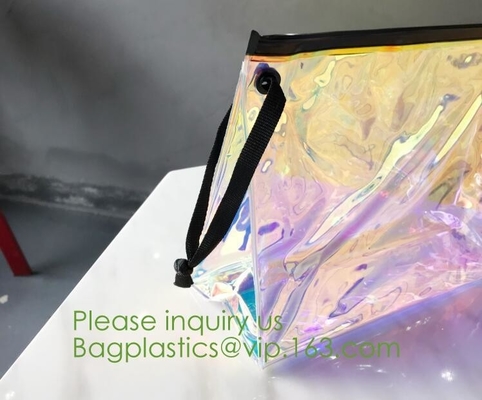 Bolso cosmético colorido del regalo del maquillaje del diseño de encargo de la promoción, bagease práctico de Case del organizador del viaje de la bolsa del bolso del maquillaje del artículo de tocador