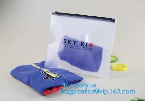 El viaje claro respetuoso del medio ambiente EVA Cosmetic Bag con el cierre de la cremallera del resbalador, la impresión mate del resbalador modificó el bolso helado del pvc para requisitos particulares