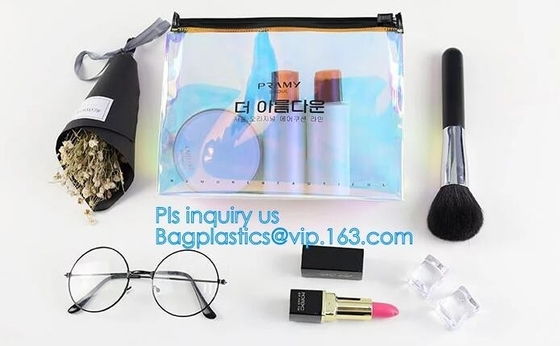 Bolso plástico de la cremallera del resbalador del PVC del PPE del CPE del HDPE del LDPE, la bolsa de plástico del bolso de la cremallera del resbalador con la cremallera, resbalador impermeable de encargo del pvc