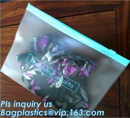 El bolso cosmético claro reciclable del pvc del monedero del maquillaje de las mujeres, cosmético de la raya de la bolsa del maquillaje empaqueta al organizador del viaje del monedero, resbalador