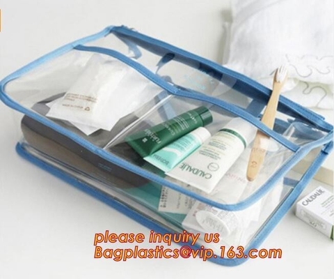 Forme a señoras transparentes del pvc la cruz del bolso - bolso de la honda del cuerpo, embrague Tote Bag, embrague Tote Bag, bolsos cosméticos, cremallera