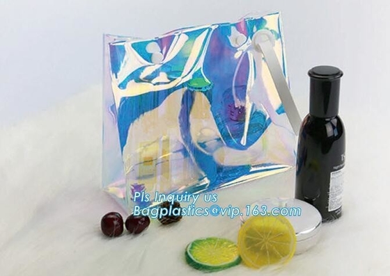 Bolso de Tote Clear Transparent Cosmetic Travel de las bolsas del bolso del maquillaje del PVC en venta, bolsos cosméticos claros del PVC del bolso del maquillaje mini