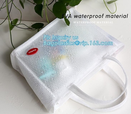bolso cosmético de la malla del PVC, bolsos de la manta de la cremallera del pvc del vinilo/pequeños bolsos de la cremallera de la malla/bolso de la cremallera, Mesh Makeup Brush Organizer Trav